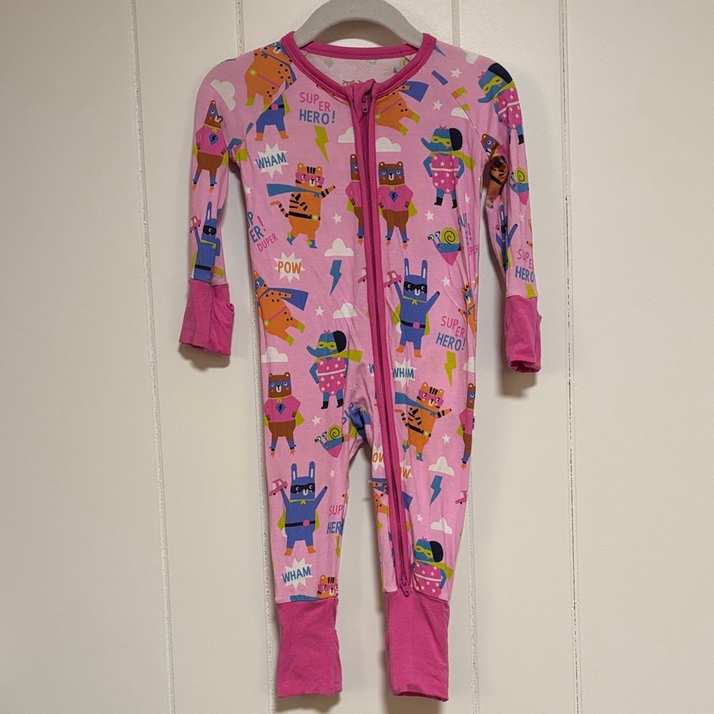 Little Sleepies Pink Sleepy Heroes Zippy